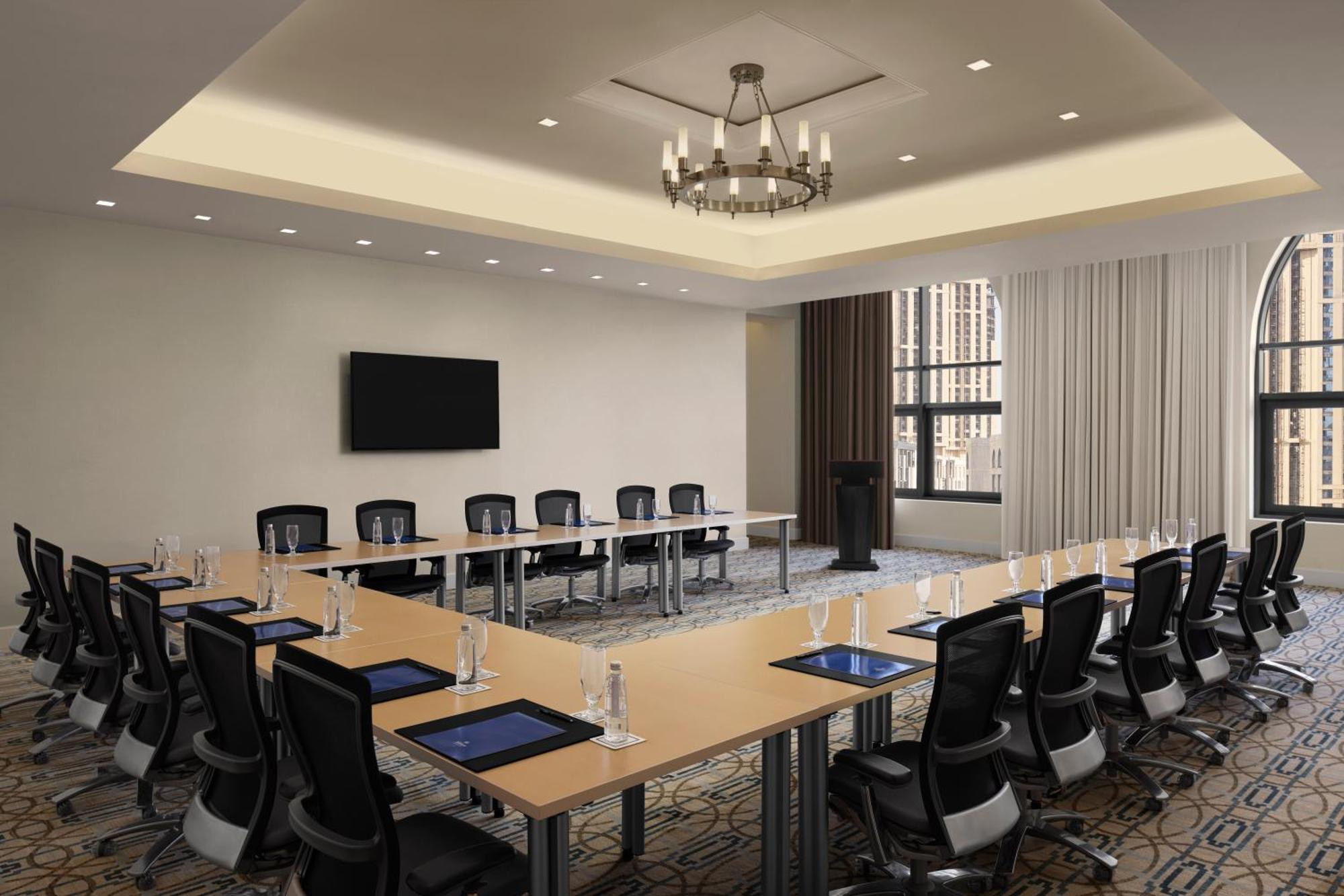 Hilton Hotel & Convention Jabal Omar Makkah Μέκκα Εξωτερικό φωτογραφία U-shaped meeting room